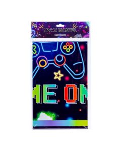 Mantel estampado game on multicolor