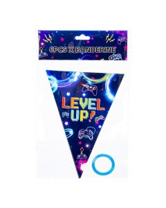 Banderín Level Up Gamer