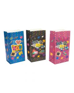 Bolsa papel estampado 8und multicolor