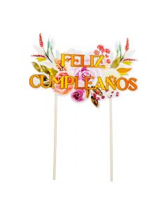 Topper estampado multicolor