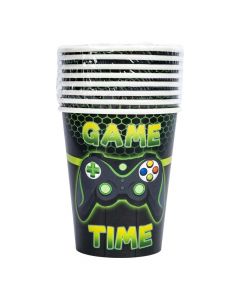Vaso estampado game time 8und