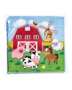 Servilleta estampado granja 20und multicolor