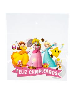 Topper Princesa Peach multicolor