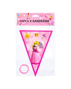 Banderines Princesa Peach multicolor