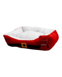 Cama navideña para mascotas