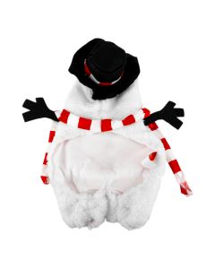 Traje mascota muñeco nieve