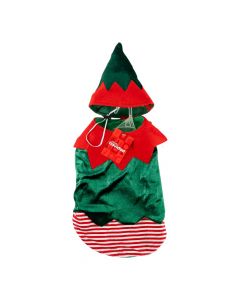 Traje mascota duende navideño