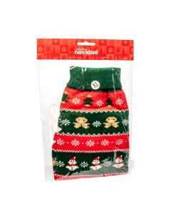 Abrigo navideño para mascota XL