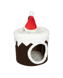 Rascador para mascota navideño 2pzas multicolor