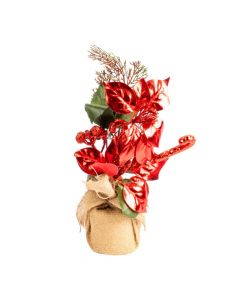 Planta decorativa navideña