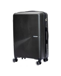 Maleta plástica 25 pulgadas gris