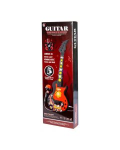 Guitarra plástica con micrófono