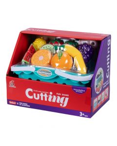 Canasta con frutas para niños