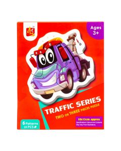Rompecabezas vehículos transporte niños