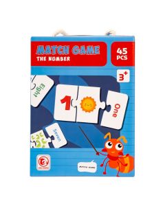 Juego cartas emparejar números