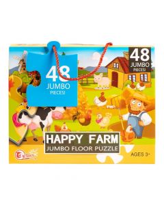 Rompecabezas granja feliz 48 piezas