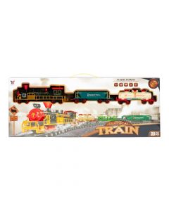 Pista tren con sonido y luz