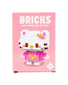 Bloque plástico diseño Hello Kitty
