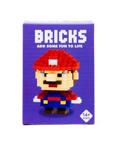 Bloque plástico diseño Mario Bros