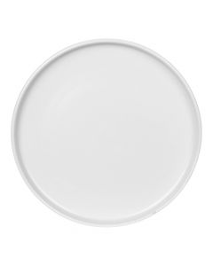 Plato relieve blanco 105 pulg