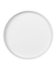 Plato cerámica blanco 8 pulgadas