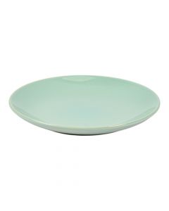 Plato cerámica celeste 8 pulgadas