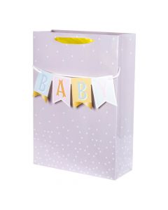 Bolsa de regalo grande baby relieve