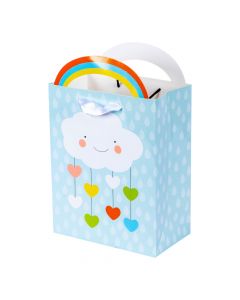 Bolsa de regalo nubes corazones