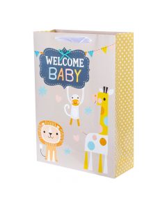 Bolsa de regalo Welcome Baby 31x44