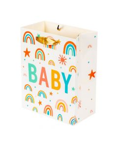 Bolsa de regalo bebé y arcoíris