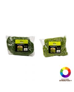 Musgo artificial decorativo verde