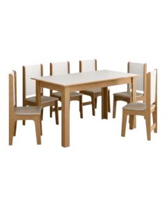Comedor Luana madera miel