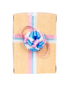 Caja decorada mujer rosada