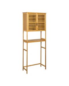 Mueble inodoro bambú beige