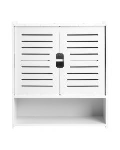 Mueble organizador plástico blanco