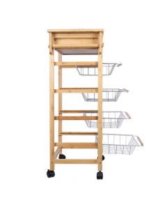 Mueble bambú organizador