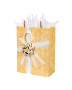 Bolsa pequeña kraft beige