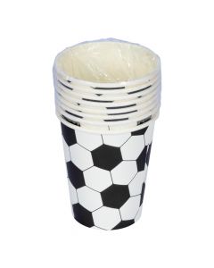 Vaso cartón balón fútbol