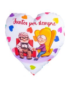Almohada corazón Up juntos