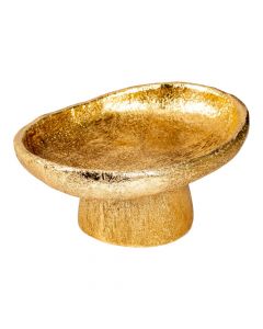 Figura dorada de poliresina