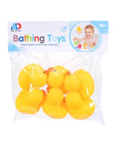 Patos de hule amarillo
