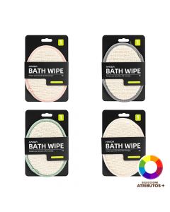 Esponja exfoliante baño