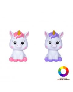 Alcancía unicornio colores surtidos
