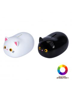Alcancía gato colores surtidos