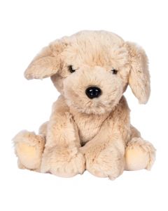 Peluche perro beige