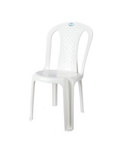 Silla plastica blanco