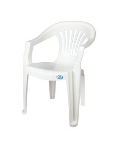 Silla plastica blanco