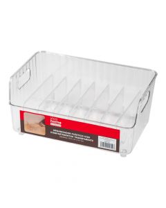 Organizador plástico transparente