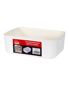 Caja plástica organizadora blanca