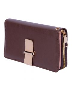 Cartera dama marrón